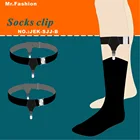 Деловые мужские чулки и носки в европейском и американском стиле, Нескользящие подвязки с ремнем и Двойным Зажимом, модернизация носков