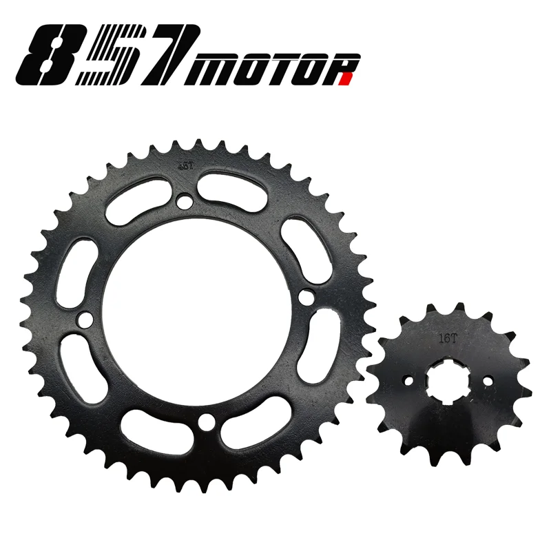 Комплект передних и задних звездочек цепи комплект дисковых шестеренок для YAMAHA