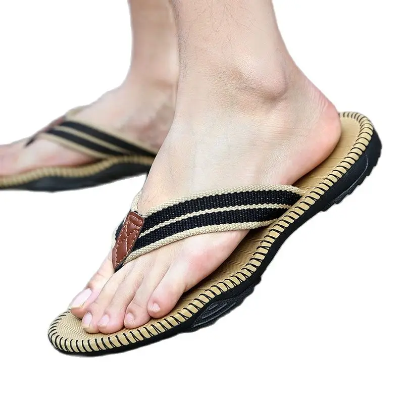 

Шлепанцы мужские летние трендовые новые резиновые износостойкие скользкие износостойкие большие ярды