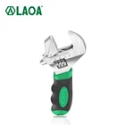 LAOA двойной регулируемый гаечный ключ 6 дюймов увеличенный Открытый Многофункциональный гаечный ключ с обезьянкой Универсальные Плоскогубцы с короткой ручкой автомобильный инструмент