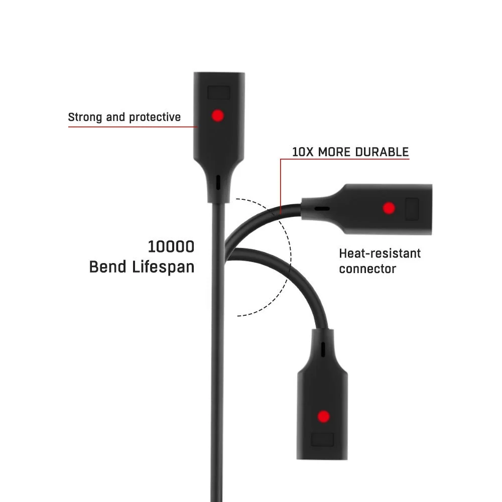 Адаптер питания переменного тока со светодиодной подсветкой 5 В 2 А USB Type-C |