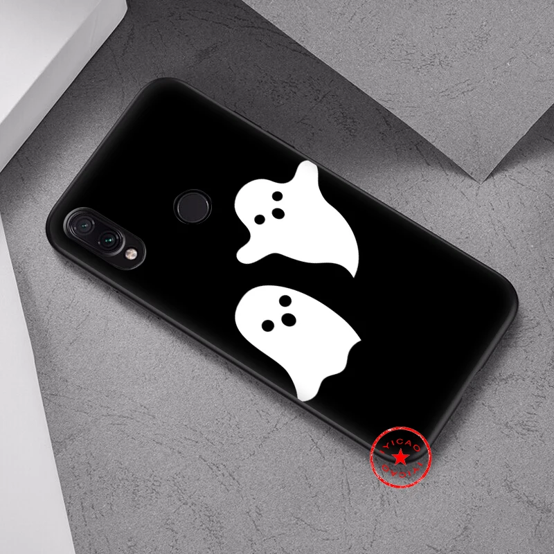 Белый милый мягкий чехол IYICAO Ghost для Xiaomi Redmi K20 8A 7A 7 S2 6 Pro 5 Plus силиконовый Go 5A 4X 4A |