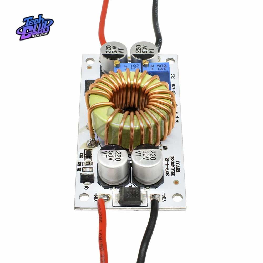 Повышающий преобразователь постоянного тока 250 Вт 10 А постоянный ток мобильный