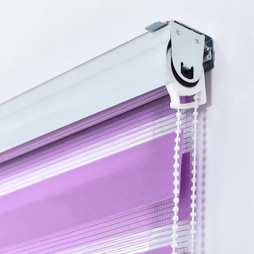 Бесплатная доставка полосатые жалюзи двухслойные Роликовые на заказ