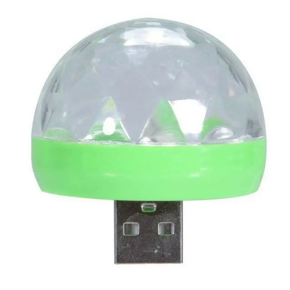 Мини USB СВЕТОДИОДНЫЙ диско этапа светильник Портативный Семья вечерние