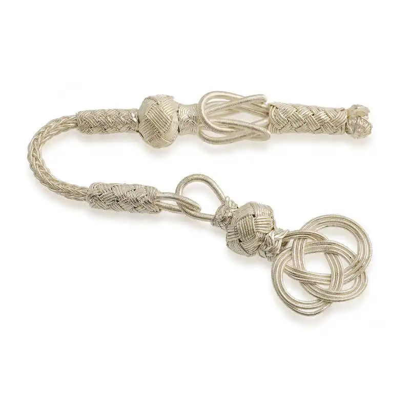 

Серебряные Трабзон Silverlina, вязаные четки с кисточками