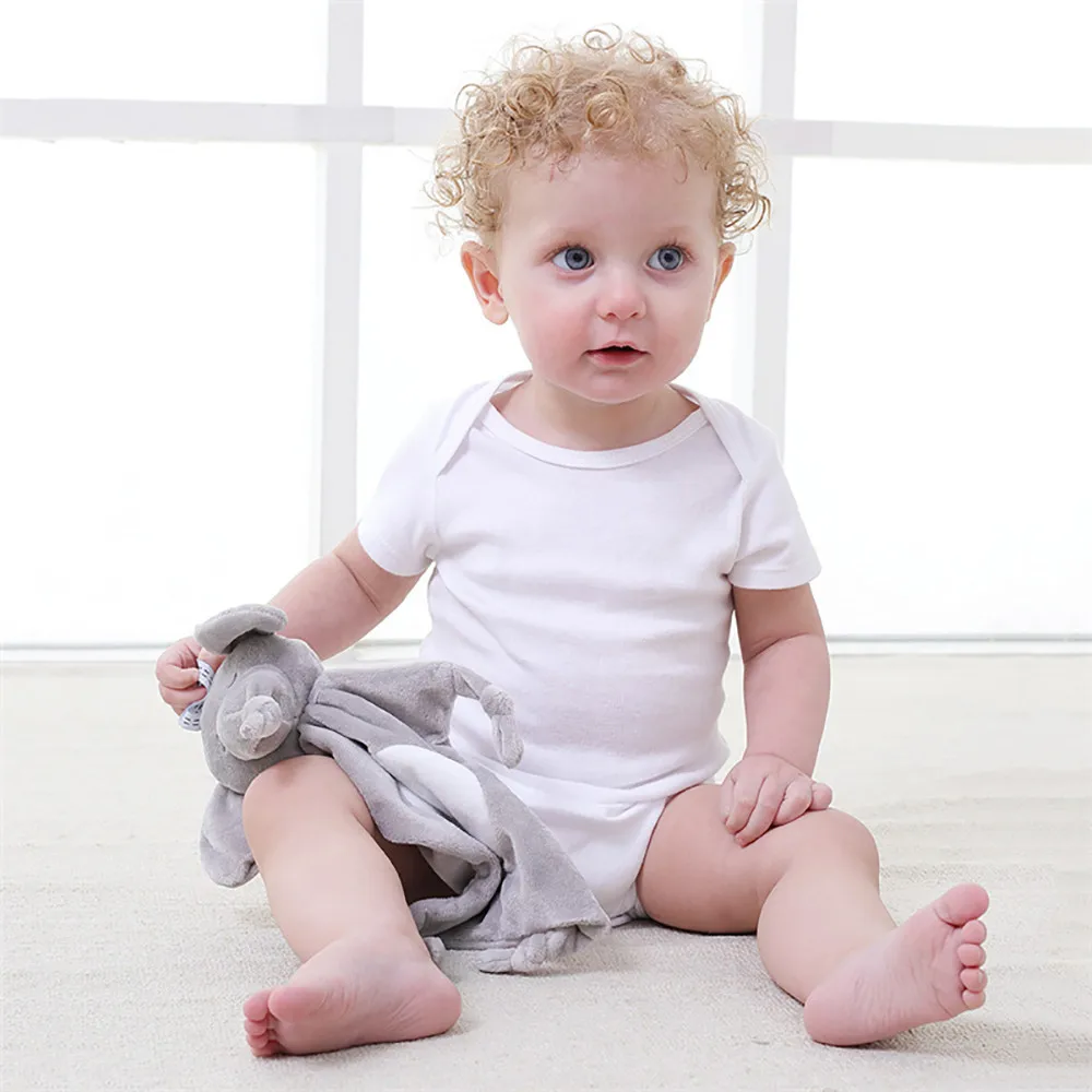 Baby Comforting Plush Toys Cute Animal Doll Multifunctional Sleep Children Mouth Towel For Newborns #B | Игрушки и хобби
