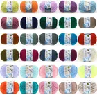 Пряжа для вязания, молочная, хлопковая, мягкая, 5 слоев, для самостоятельного вязания, ручная вязка крючком, B7MX0008, 1 шт.