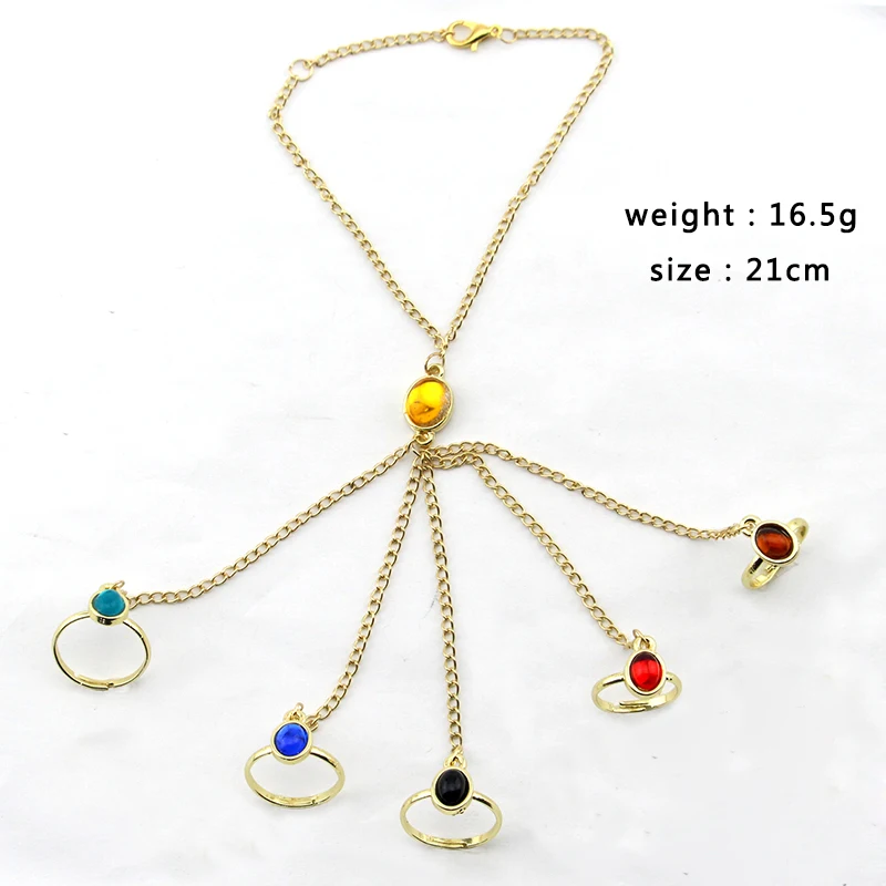 Браслет с перчаткой бесконечной силы браслеты-манжеты драгоценным камнем для