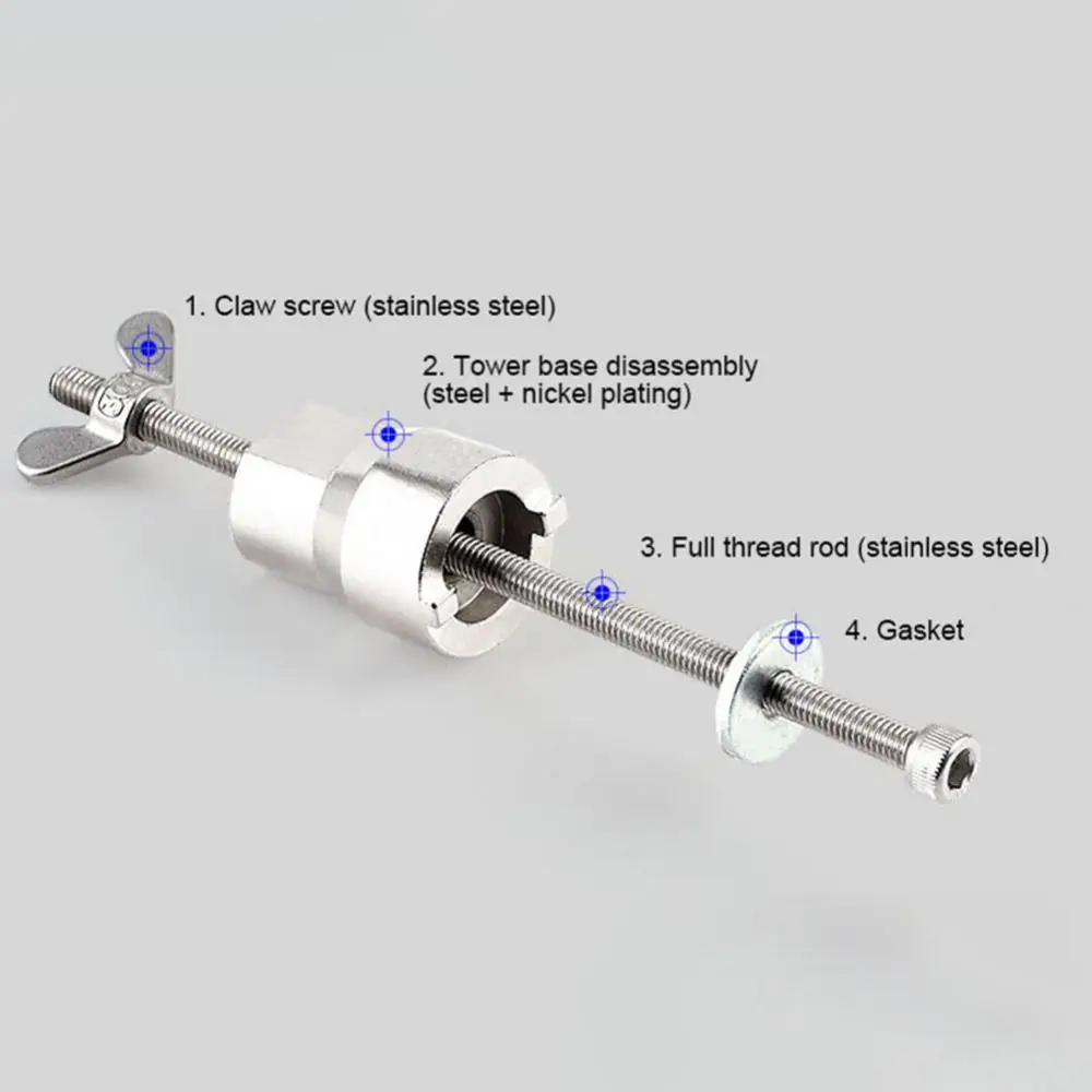 

Stainless Steel Bicycle Freehub Body Remover Bike Hubs Install Disassemble Tool Bicycle Accessories