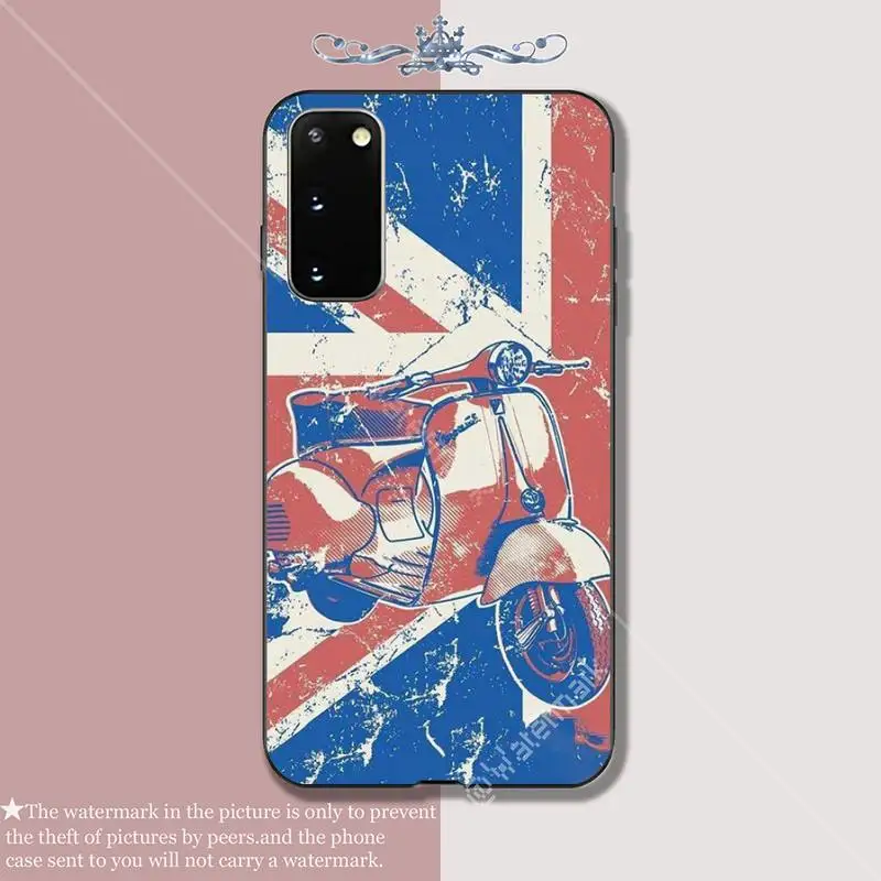 Роскошный чехол Motirunner Vespa для Samsung Galaxy S9 S10 S20 Plus Note8 Note9 Note10 A80 | Мобильные телефоны и