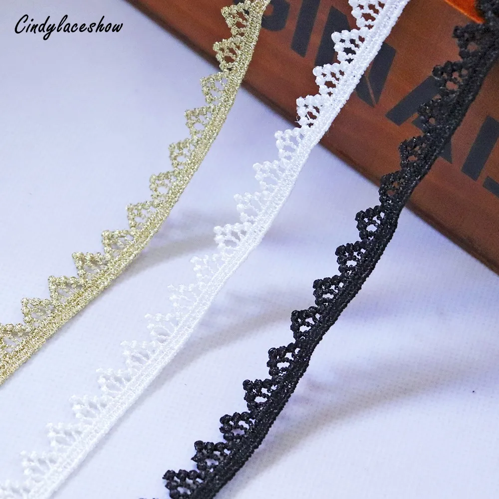 2 ярдов 1 см широкая Корона лента кружева отделка платье край декор ожерелье