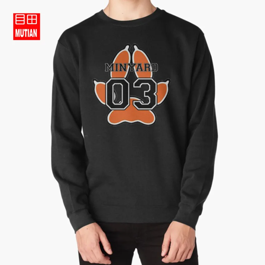 black-sweatshirt The Foxhole CORT Minyard с лапой толстовки кофты foxhole CORT все для игры Эндрюс minyard palmetto state - Цвет: black-sweatshirt