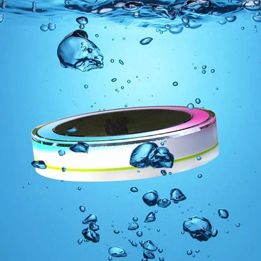 Водонепроницаемый IP68 Солнечный плавающий светильник для бассейна ландшафтный