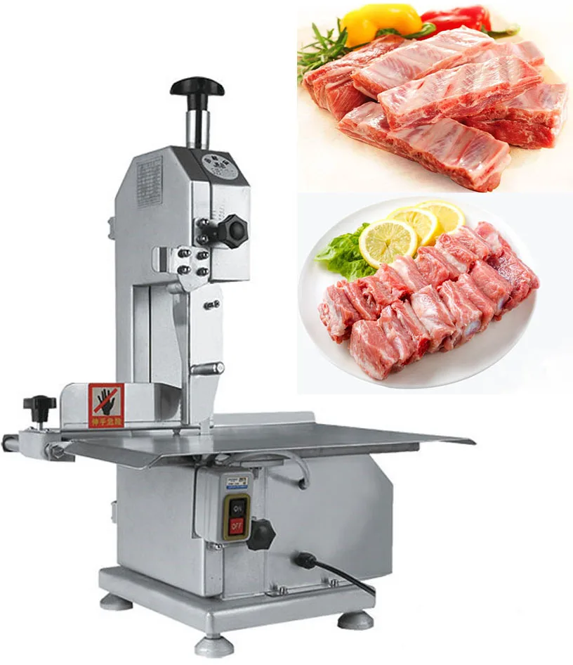 220 В машина для обработки мяса нержавеющая сталь коммерческое мясо костяная пила