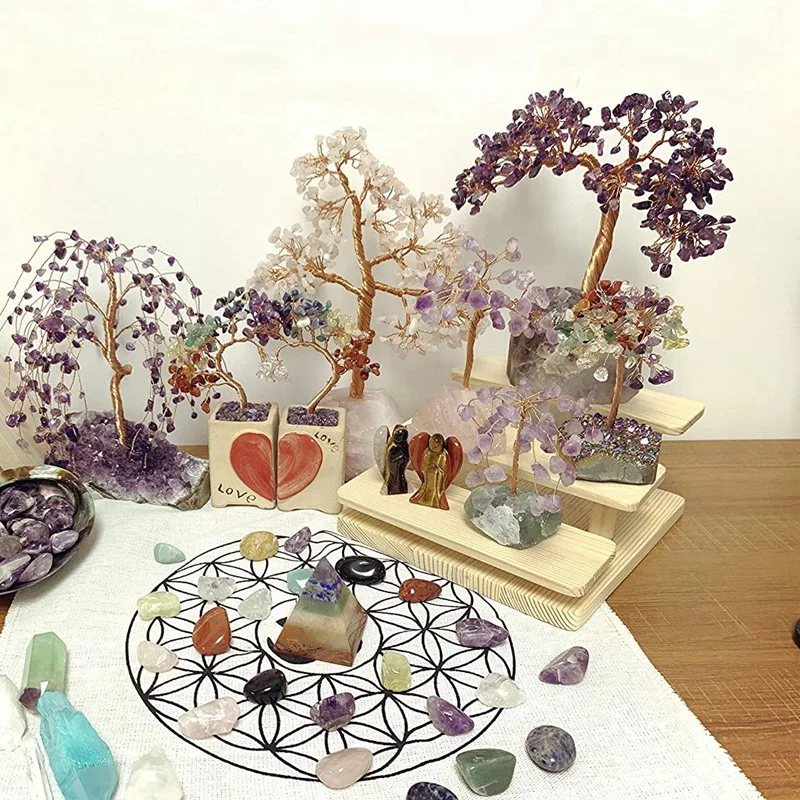 Wooden Display Risers 3 Layers Glasses Stand Jewelry Holder Wood Organizer Tray for Cabinet Desktop | Украшения и аксессуары