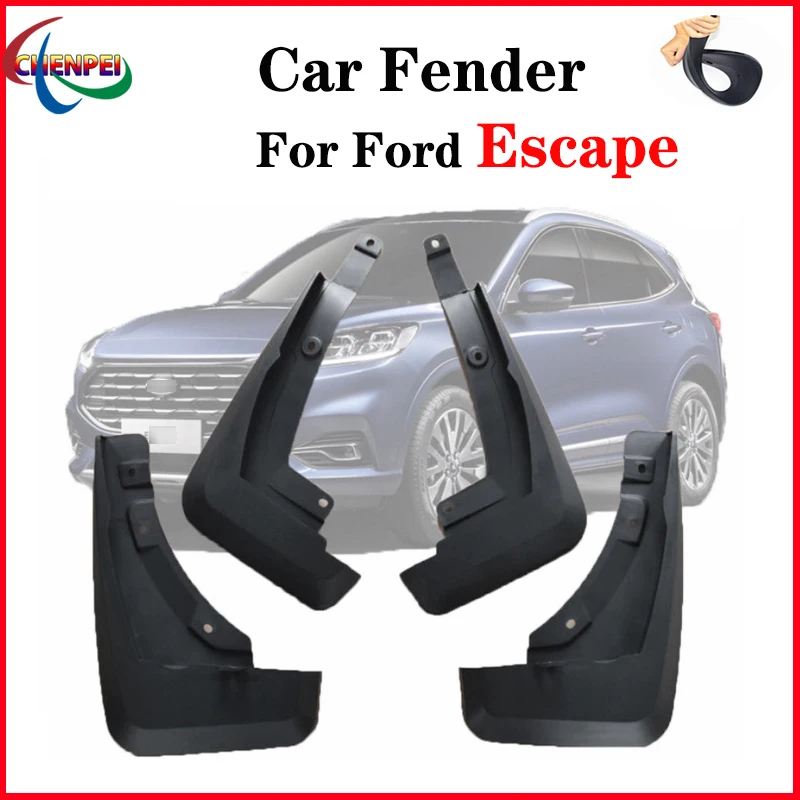 

Специальный брызговик для Ford Escape 2020-2021, аксессуары для украшения автомобильных шин, 4 шт.