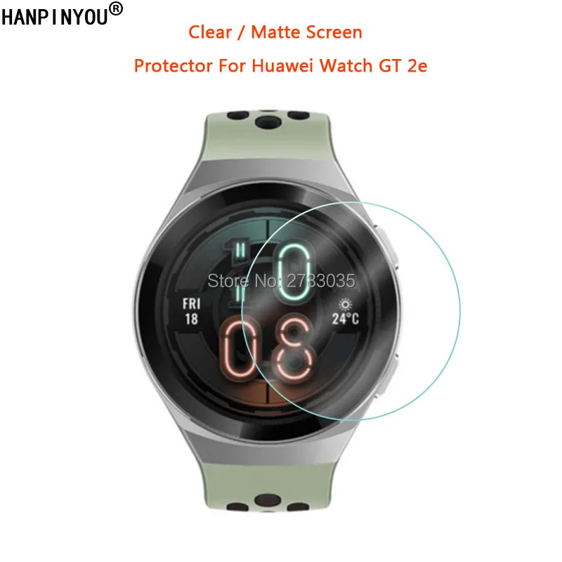 Для спортивных смарт-часов Huawei Watch GT 2e прозрачная глянцевая/Антибликовая матовая
