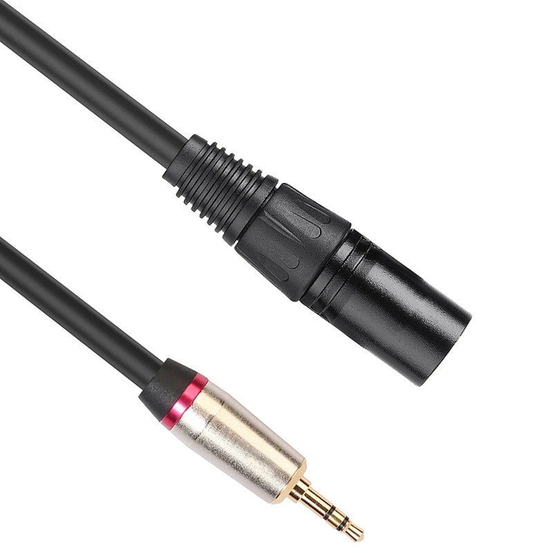 RISE-0.3M Xlr 3Pin папа до 3 5 мм Trs штекер стерео экранированный микрофон микрофонный