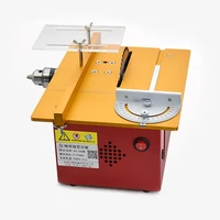 t60t50 multifunctional table saw desktop diy electric sliding woodworking chainsaw 12 24v household small cutting machine