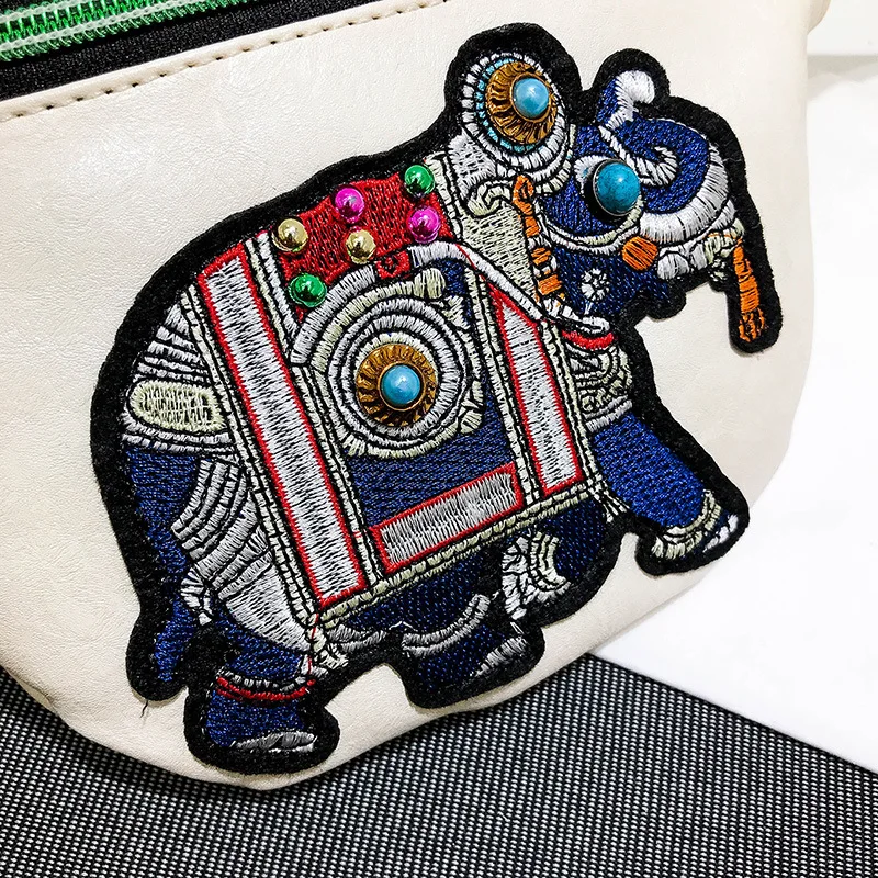 Новая мода и южнокорейский вариант нашивкой в виде слона один pocketsfemale