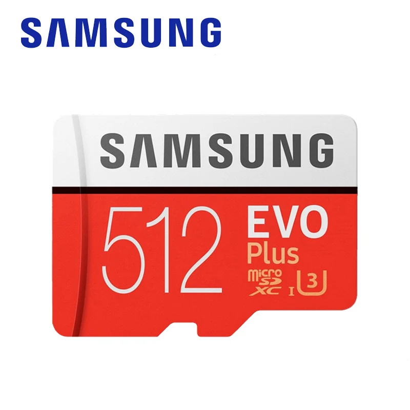 SAMSUNG 128 Гб Micro SD EVO Plus 512 карта памяти класс 10 64 microSDXC U3 UHS I 256 ГБ TF 4K HD для смартфонов и