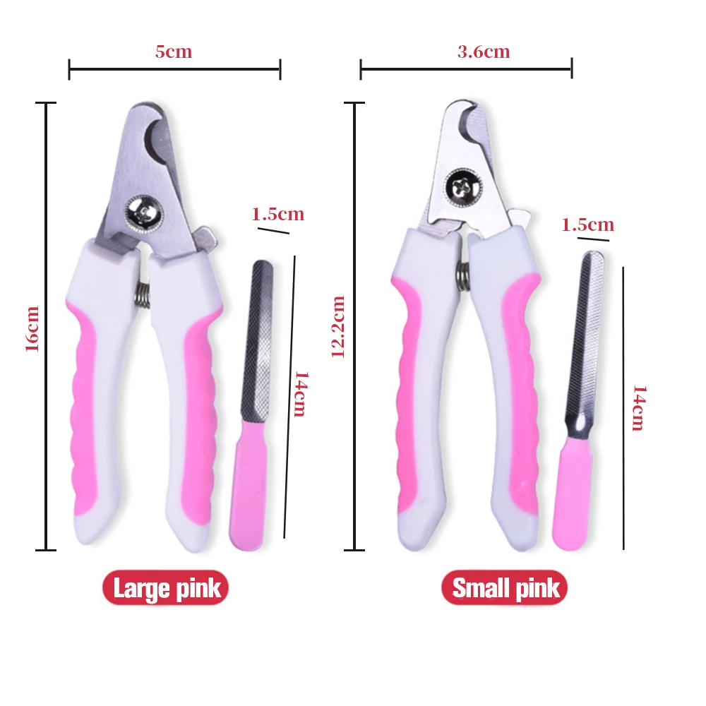 

Dog Nail Clippers and Trimmer With Safety Guard Razor Sharp Blades Pet Grooming