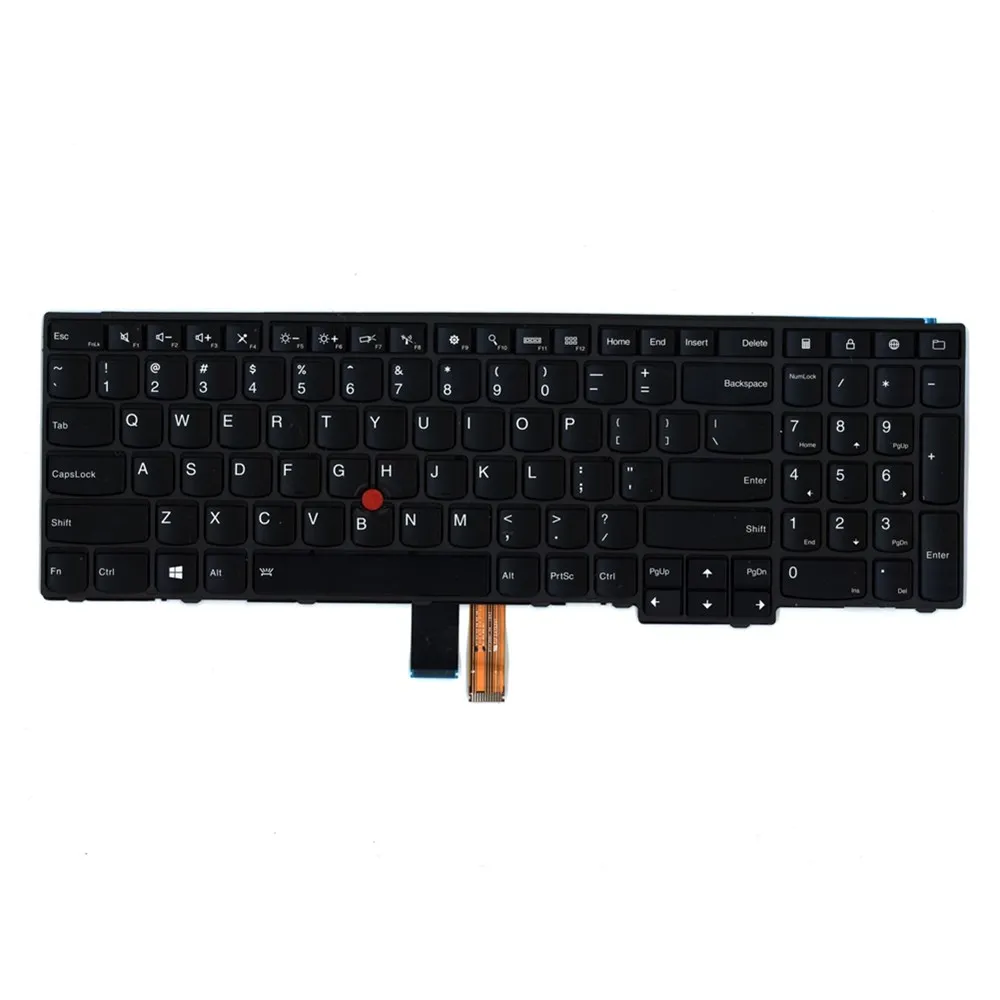 Teclado para Lenovo Original Retroiluminado Thinkpad T540p W540 W541 T550 T560 P50s L540 E531 E540 Teclado Fru 04y2465 04y2387 New Eua
