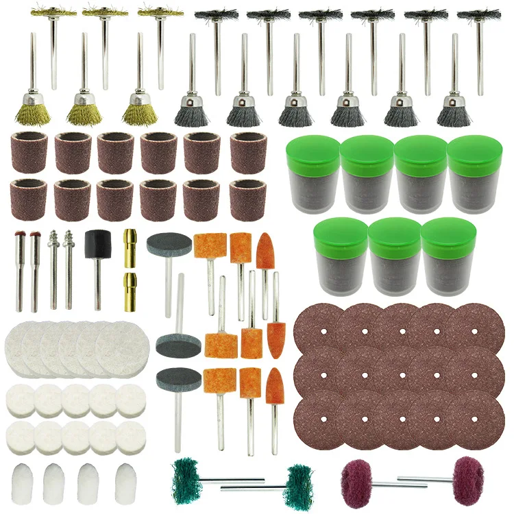 

347 pieces of electric grinding accessories bag.