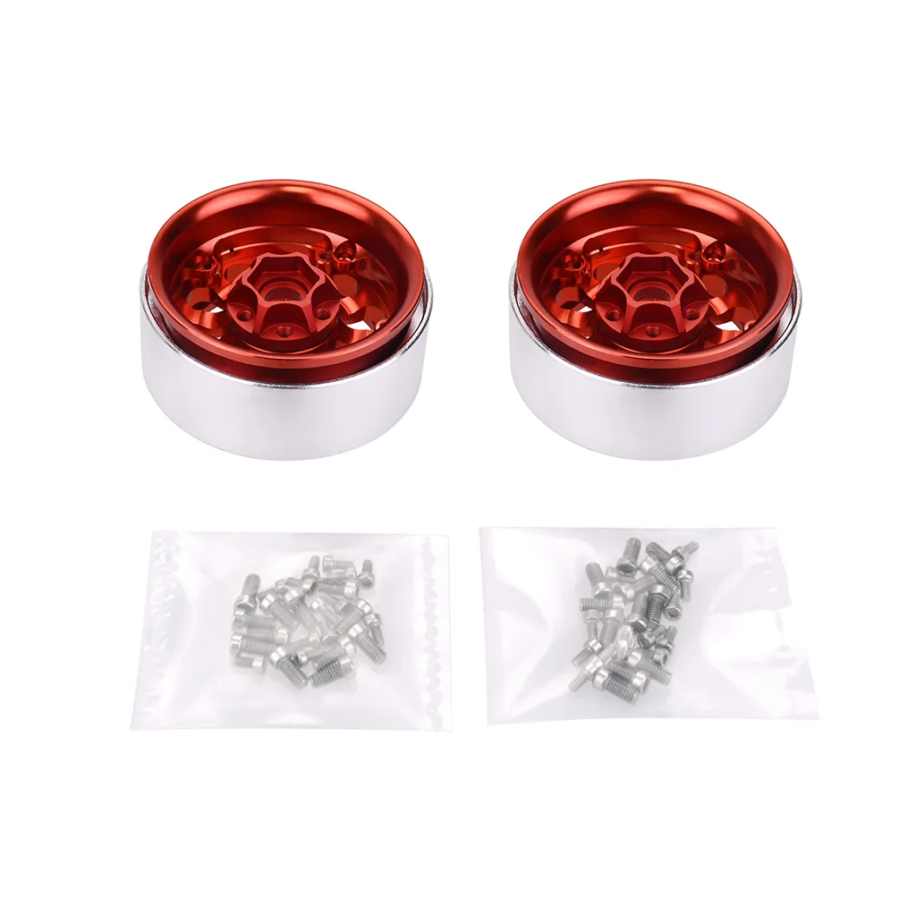 

Climbing Wheel Hub 1.9 Inch Wheels Rims for 1/10 RC Crawler Axial SCX10 SCX10 II 90046 Traxxas TRX4 D90 Retrofit Upgrade Wheel