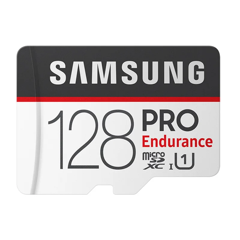 SAMSUNG карта памяти Micro SD 32 Гб 64 Гб 128 Гб карта памяти Pro выносливость SDXC 100 МБ/с. TF карты флэш накопитель usb для смартфонов - Емкость: 128GB
