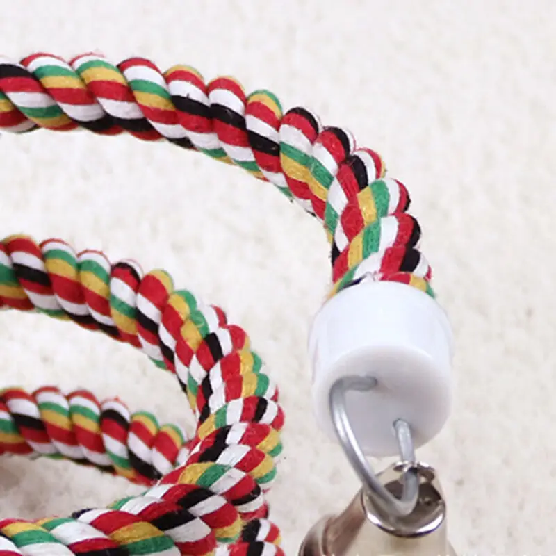 Новое поступление жердочка для птицы Игрушка попугай хлопок тканевая Веревка