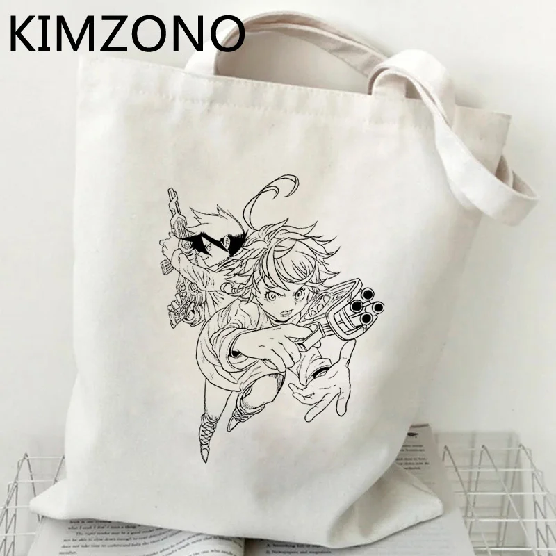 

the Promised Neverland shopping bag eco shopper jute bag bolso bolsa bag bolsas reutilizables woven boodschappentas cabas