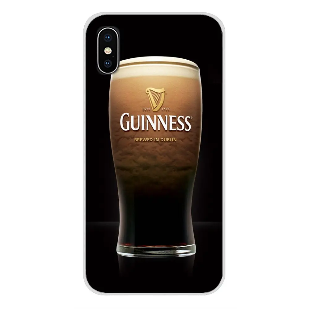 Гибкий пива guinness для Apple iPhone X XR XS 11Pro MAX 4S 5S 5C SE 6S 7 8  Plus ipod 5 6 Аксессуары для мобильного телефона чехлы | AliExpress