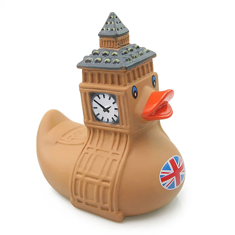 11 см Британский Биг Бен Елизабет башня в форме утки детский подарок серия