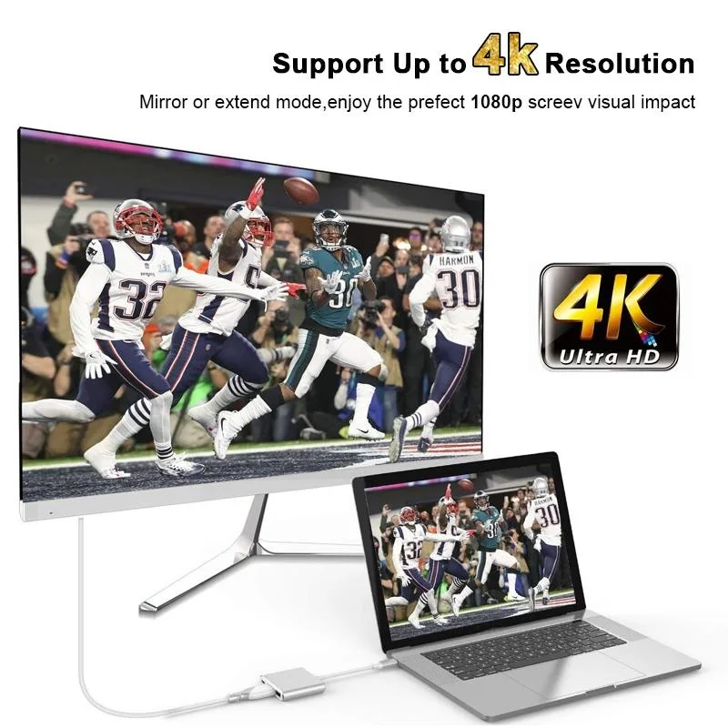 New Adapters For USB3.1 Type-C to VGA Converter USB HD 1080P Video Adapter Cable Portable Macbook Mobile Phone Accessories | Мобильные