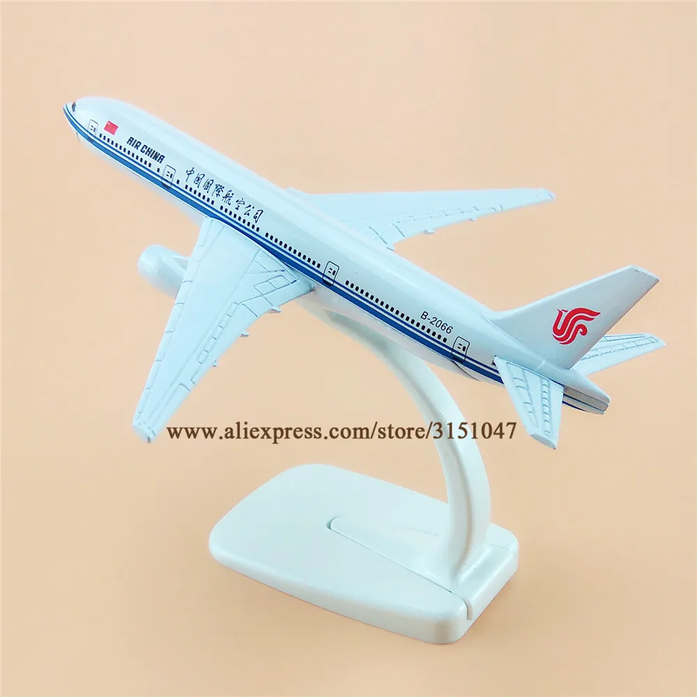 Модель самолета 16 см из металлического сплава для авиакомпаний Боинг 777 B777|gift|gift