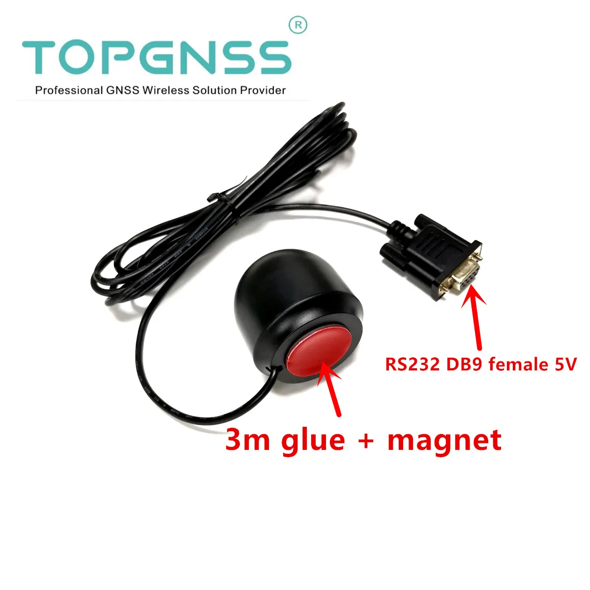 5 в RS232 уровень GNSS GPS приемник антенный модуль NMEA 0183 4800bps DB9 гнездовой