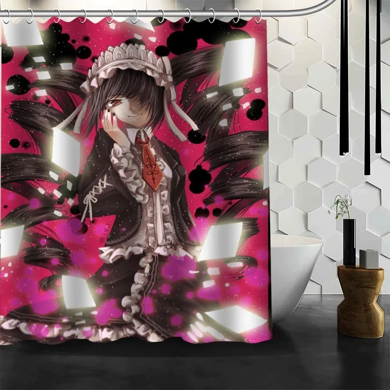 Лидер продаж занавеска для душа Danganronpa на заказ ванной из водонепроницаемой