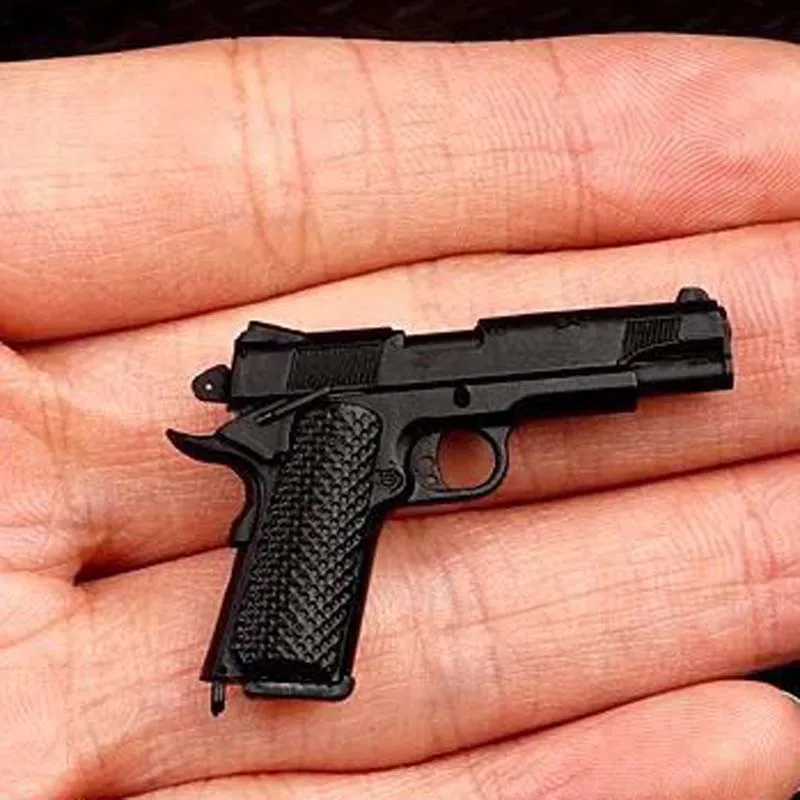 1/6 масштаб солдата Модель оружия аксессуары Colt M1911 полуавтоматическая модель