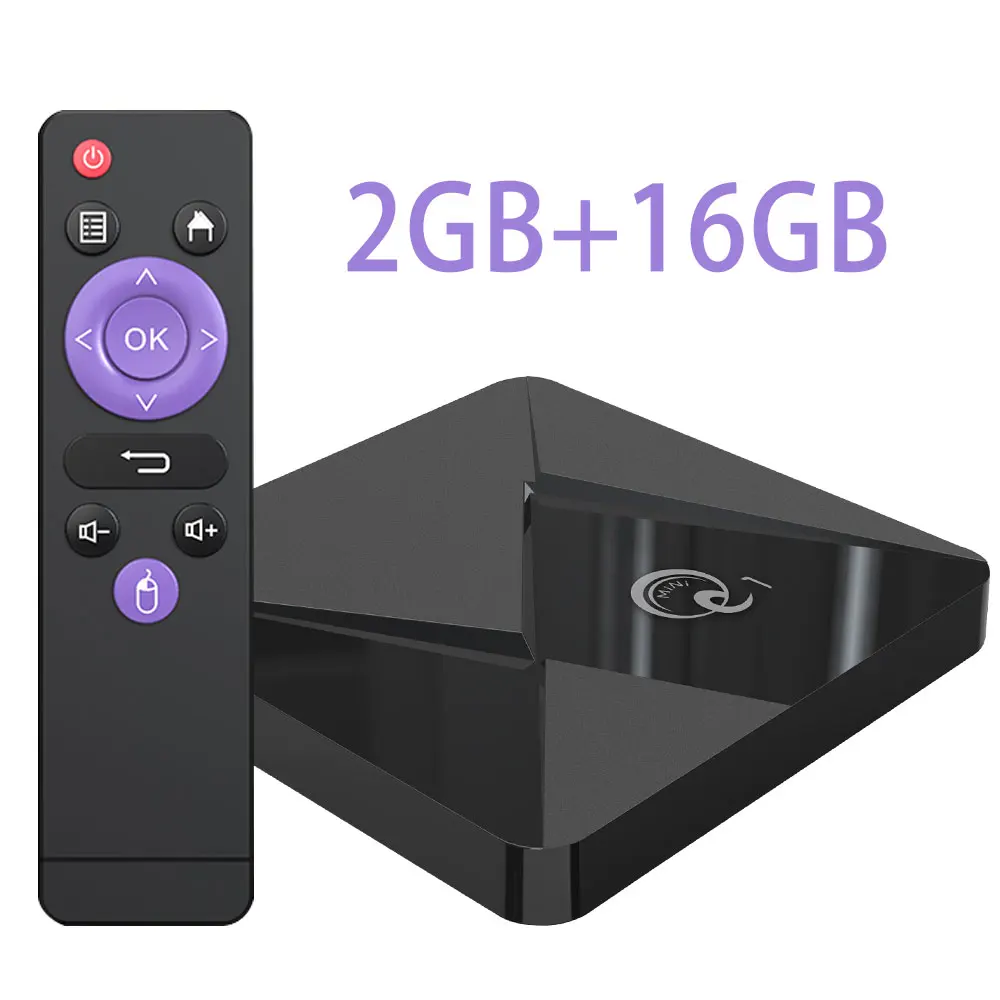 Q1 Android 9 0 TV Box 2G 16G Smart Tv RK3228A 4K Wifi Netflix Google Voice Assistant 2 4 GHz телеприставка|ТВ-приставки и