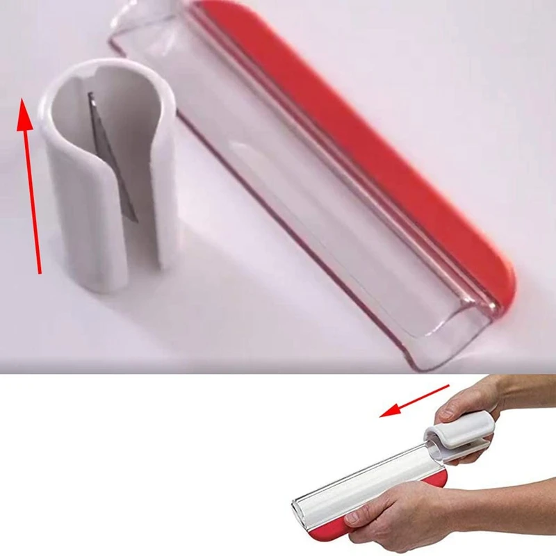 

Fruit Slicer,Tomato/Grape/Cherry Slicer,Kitchen Utensil,Vegetable Slicer,Easy to Washing&Use,Pack of 2