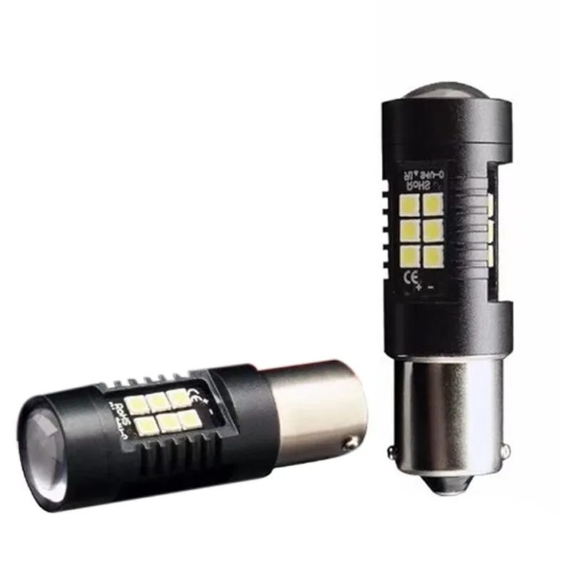 NEW 2Pcs Py21W светодиодные лампы 1156 Bau15S светодиодов 21 3030Smd авто светильник Задний