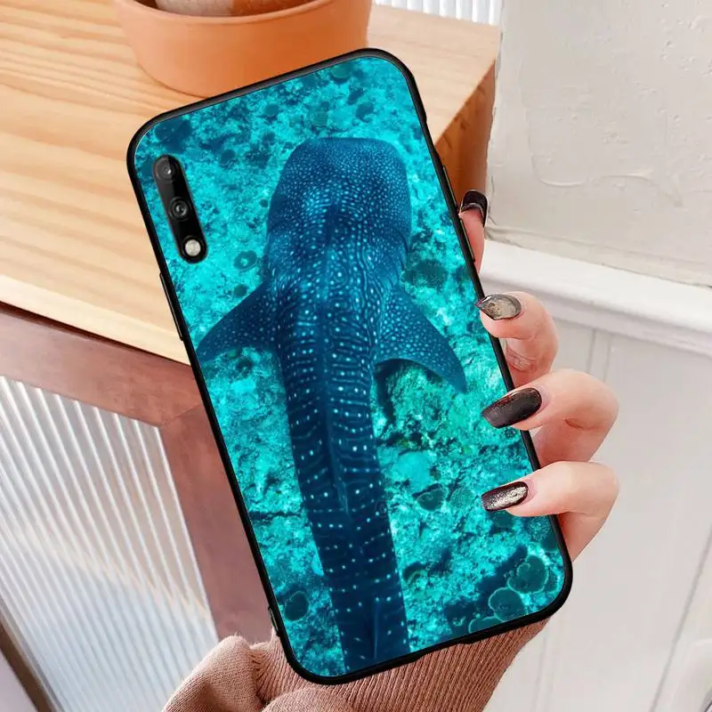 

Ocean Whale Shark Swimming Phone Case For Samsung J8 7 Prime Core Pro NEO J6Prime J2Ace M10 20 30 Cover Fundas Coque