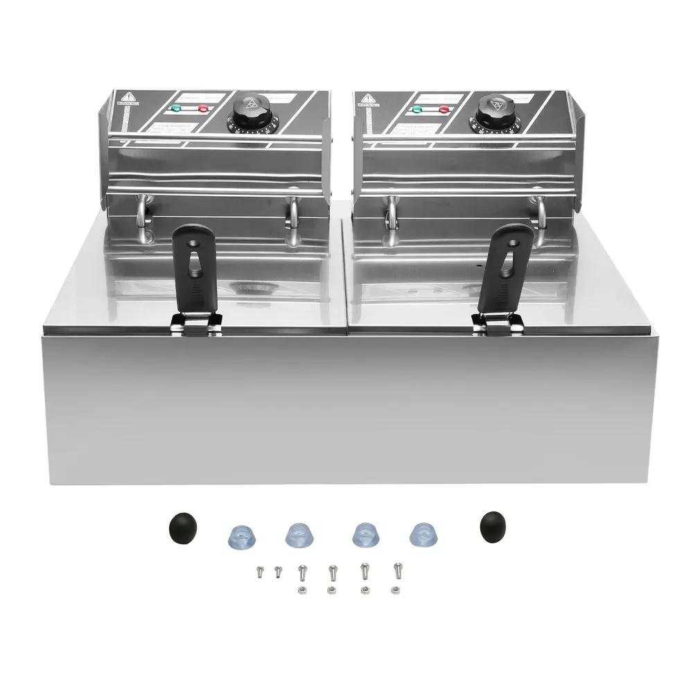 Новые коммерческие профессиональные электрические двойные горшки из