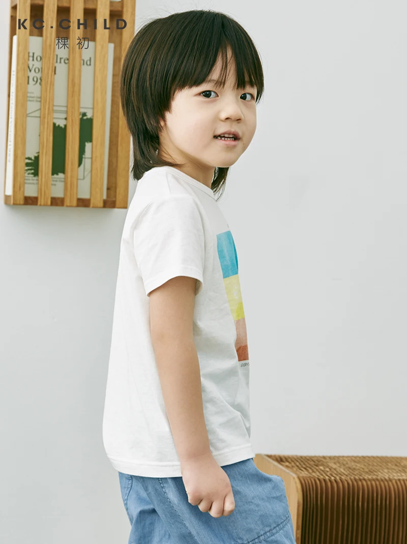Детская футболка из натурального хлопка мягкая дышащая KC.Child 2020 | Мать и ребенок