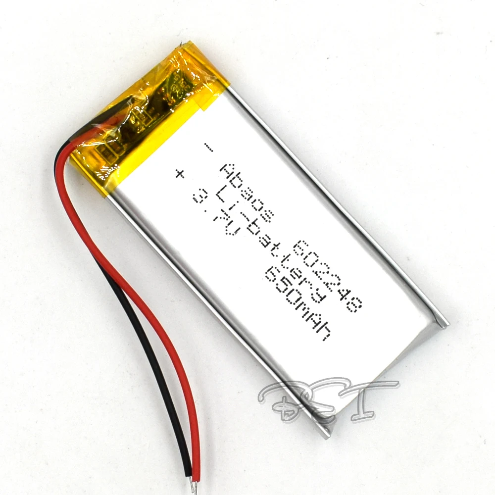 

10Pcs Lithium Polymer Battery 602248 3.7V 600mah Rechargeable Liion Cell Li-Po For DVD PAD PDA MP5 GPS Digital Product Navigator
