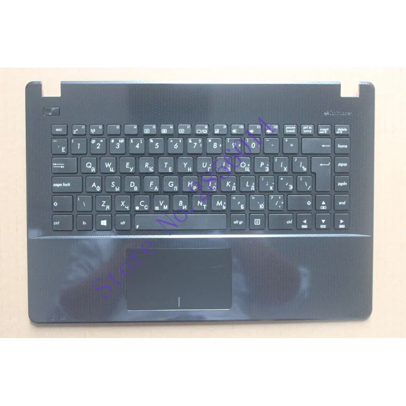 Русская клавиатура Teclado для ноутбука ASUS X451 X451E X451M X451C X451E1007CA topcase RU keyboard Palmrest