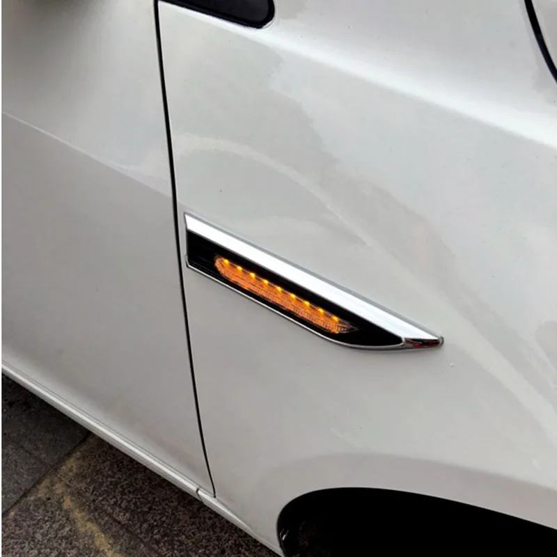 

Для Chevrolet Cruze J300 2009-2015 седан хэтчбек 2 шт. светодиодный боковой маркер для Fender индикатор указатель поворота световая отделка замена лампы