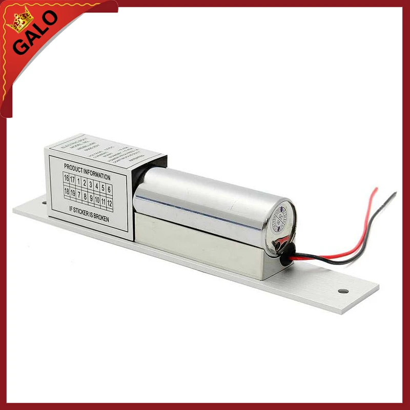 

12V Electric Mortise Lock Magnetic Concealed For Access Control Wood Metal Door Home Security